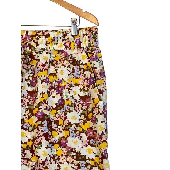Sanctuary Womens Summer High Waisted Floral Print Shorts Size XXL Multicolor NWT - Picture 3 of 4